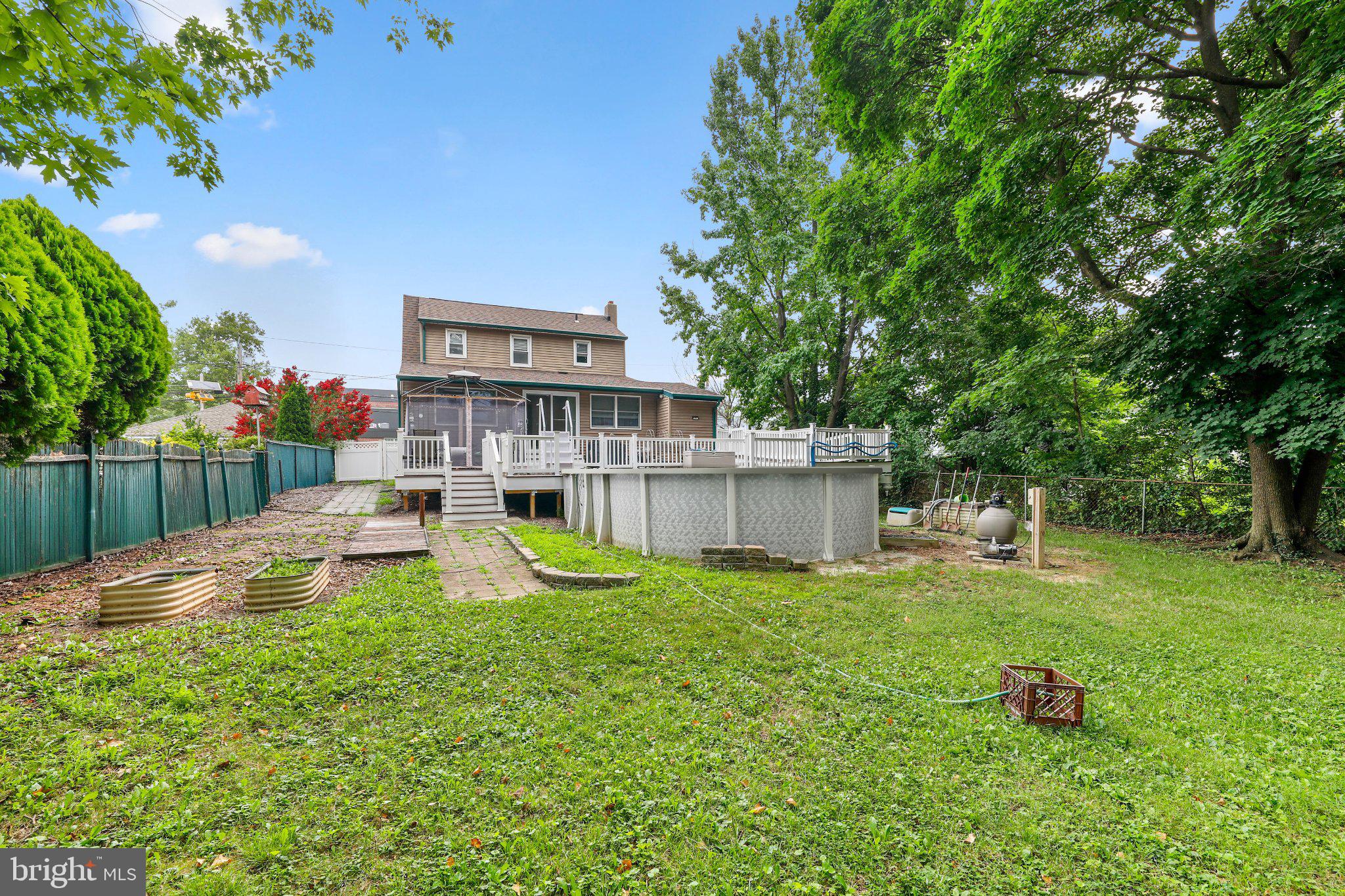514 Cutler Avenue Maple Shade, NJ 08052 - Photo 24 of 29 Spacious backyard oasis awaits you!