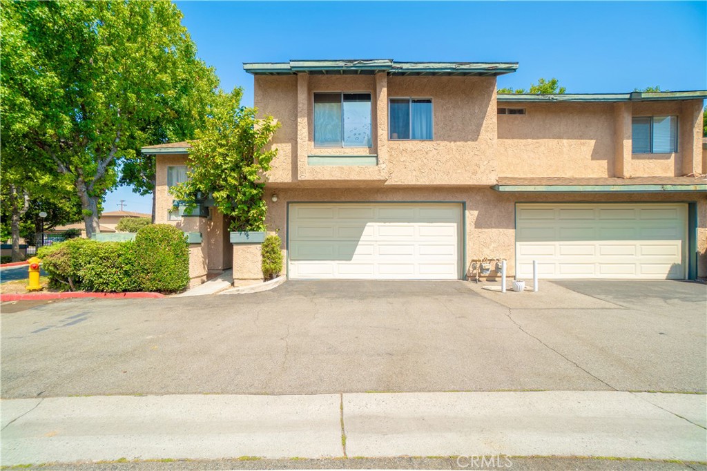 a view of a house with a outdoor space