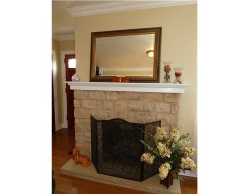 403 McClelland Road Canonsburg, PA 15317 - Photo 4 of 18 Living Room. Stone woodburning fireplace in the livingroom.