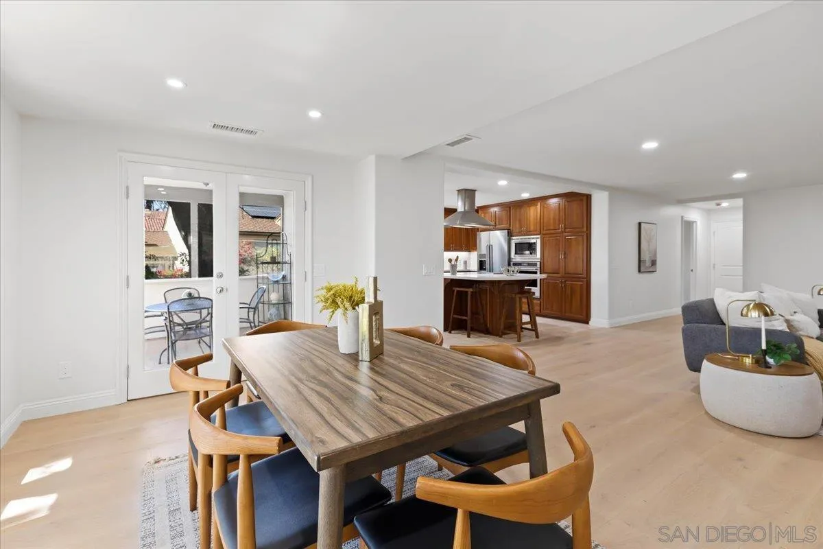 16902 Via De Santa Fe, Unit 12 Rancho Santa Fe, CA 92091 - Photo 20 of 54 a view of a dining room with furniture