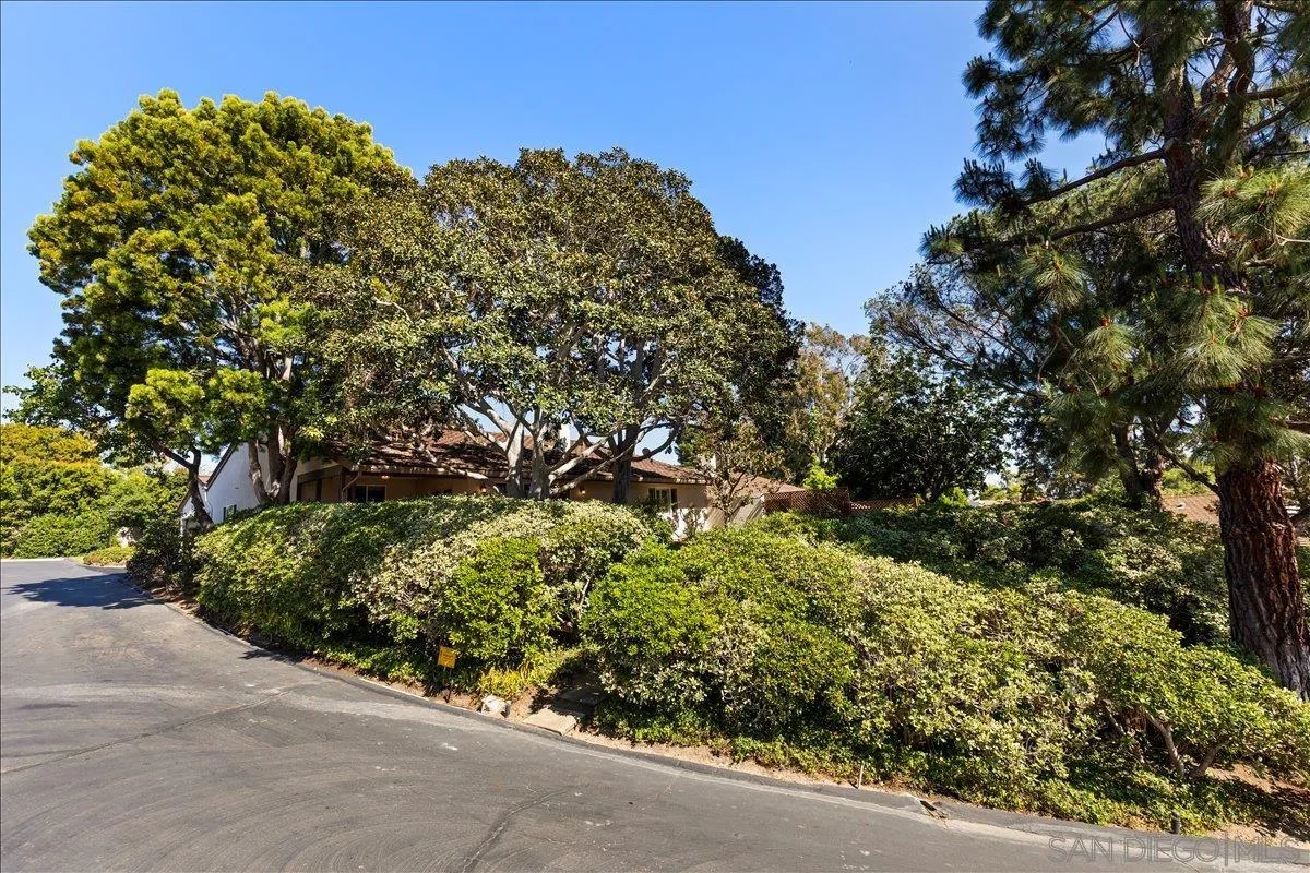 16902 Via De Santa Fe, Unit 12 Rancho Santa Fe, CA 92091 - Photo 51 of 54 a view of a garden with plants