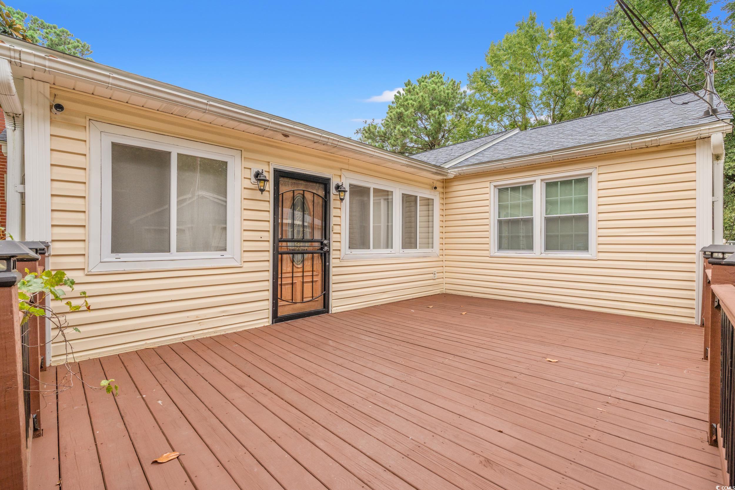 902 Palm Street Georgetown, SC 29440 - Photo 24 of 38 View of wooden terrace