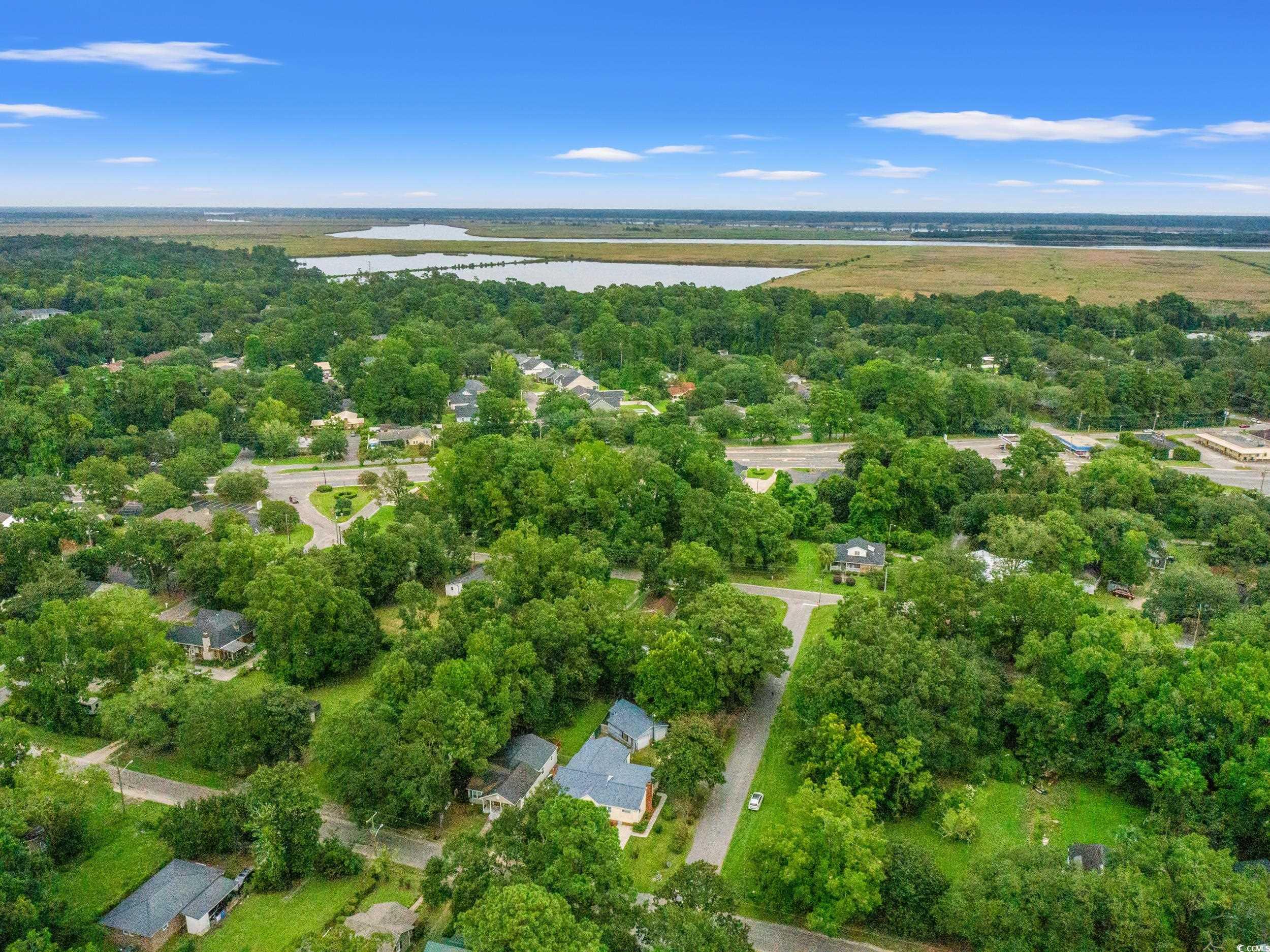902 Palm Street Georgetown, SC 29440 - Photo 33 of 38 Ranch-style home featuring covered porch, crawl space, roof with shingles, and a chimney