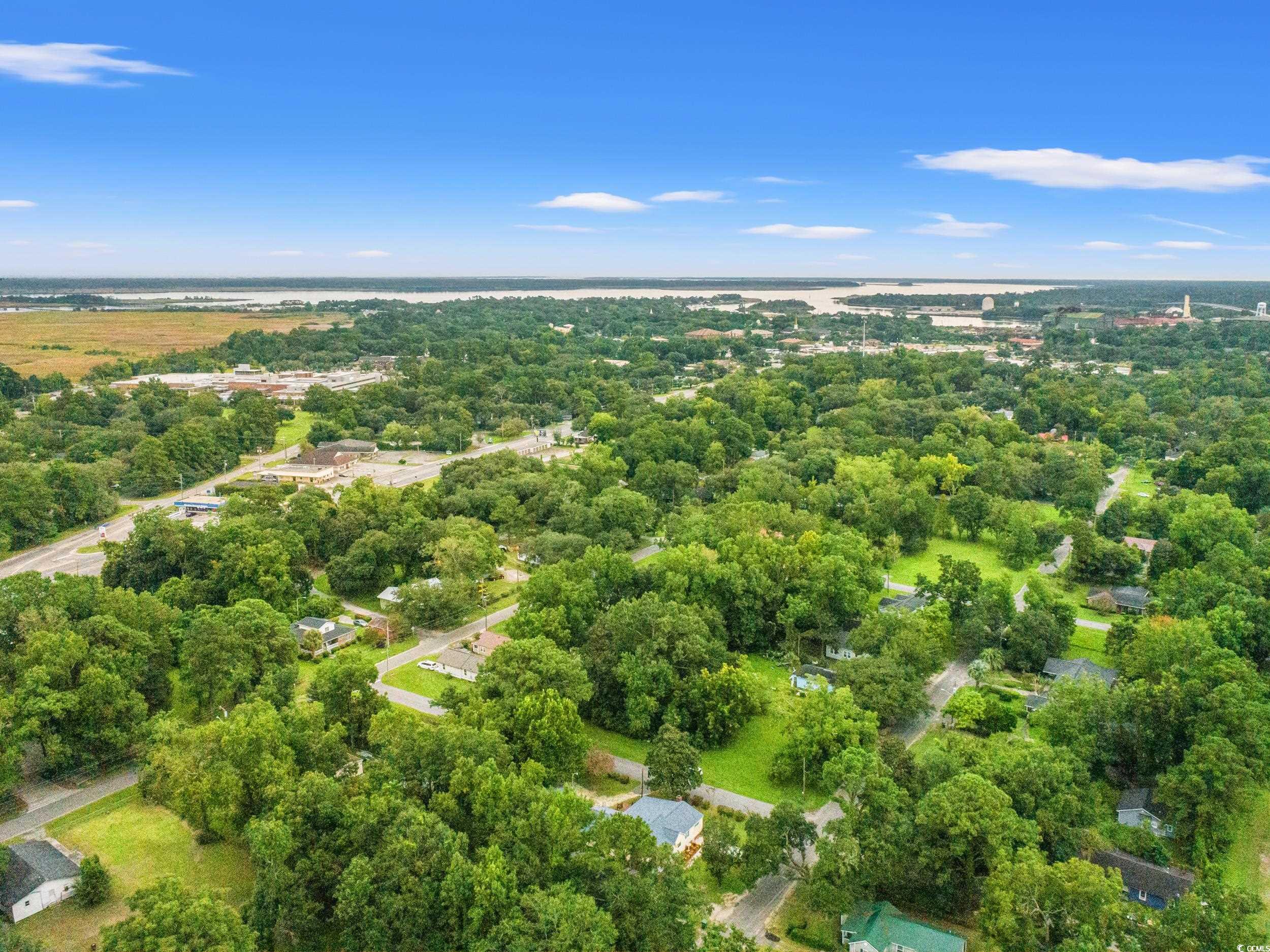 902 Palm Street Georgetown, SC 29440 - Photo 34 of 38 Rear view of property with a deck, a shingled roof, and crawl space
