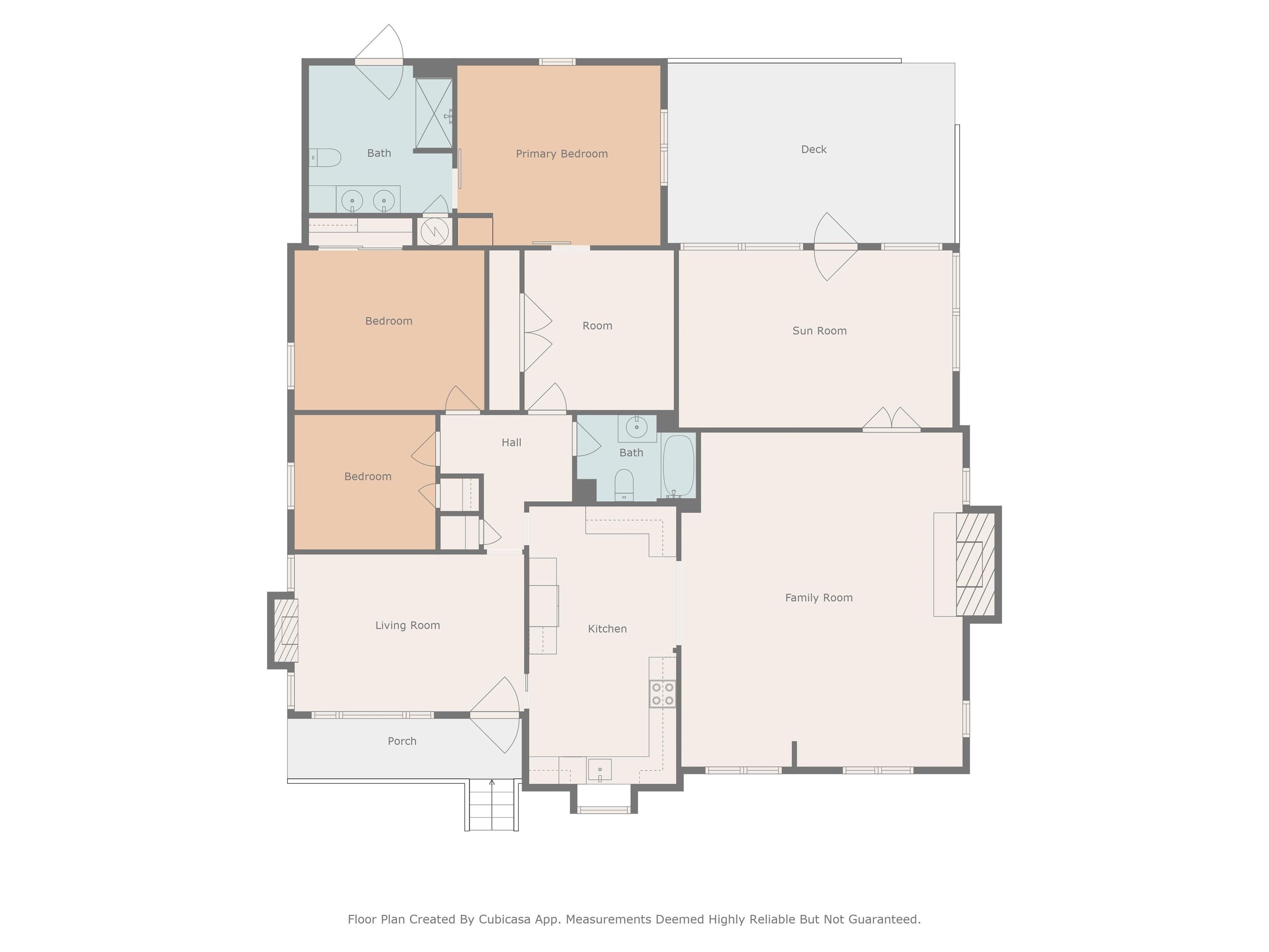 902 Palm Street Georgetown, SC 29440 - Photo 38 of 38 View of home floor plan