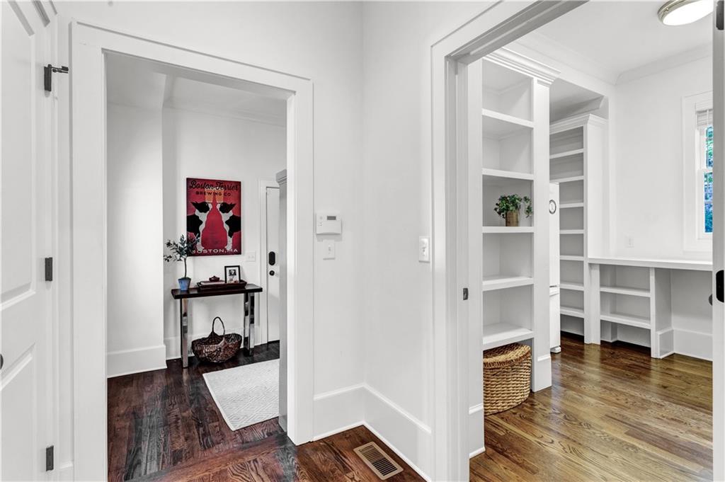 3081 Rhodenhaven Drive Northwest Atlanta, GA 30327 - Photo 16 of 57 wooden floor and closet in a room