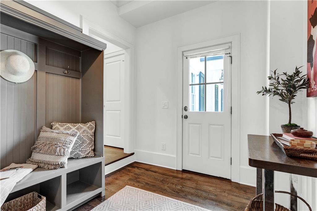 3081 Rhodenhaven Drive Northwest Atlanta, GA 30327 - Photo 19 of 57 a view of room with furniture and wooden floor