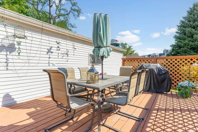 a view of balcony and patio