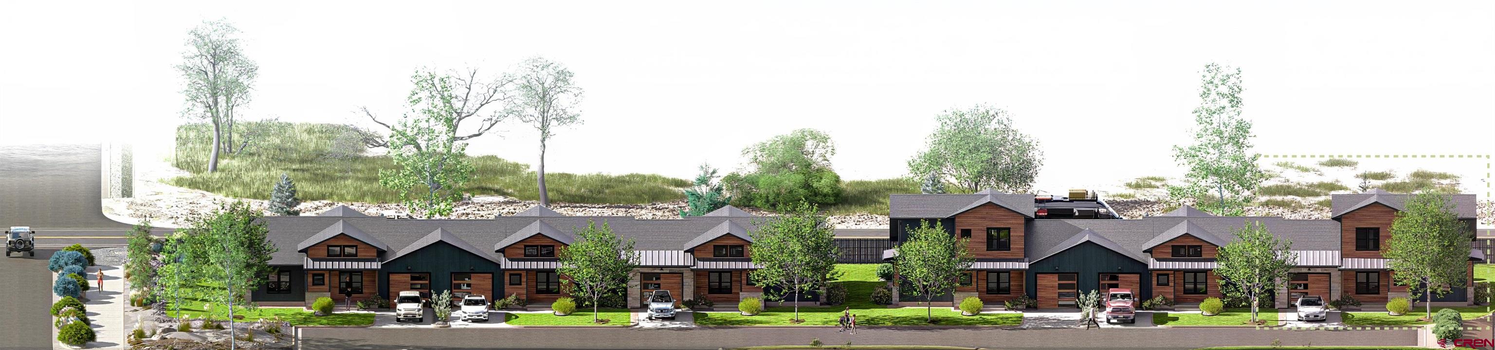 Lot 3 Rustic Row Montrose, CO 81401 - Photo 5 of 13 a view of a town with many windows