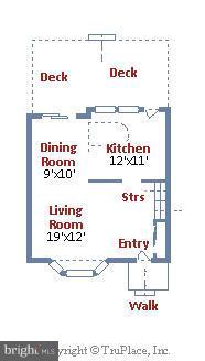 10104 Kohler Road Silver Spring, MD 20902 - Photo 28 of 30 MAIN LEVEL FLOOR PLAN