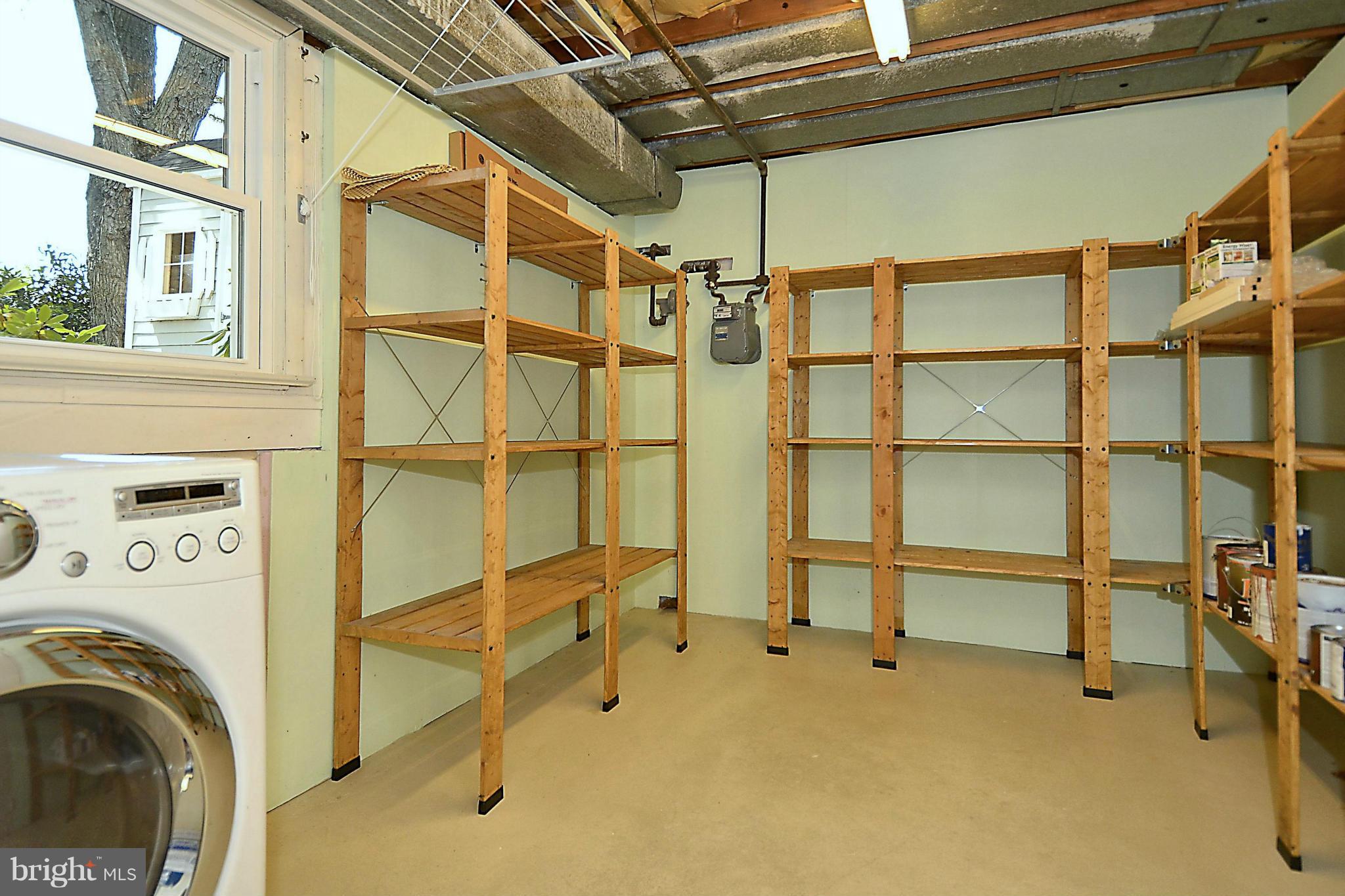 10104 Kohler Road Silver Spring, MD 20902 - Photo 19 of 30 LAUNDRY ROOM PLUS STORAGE SHELVING