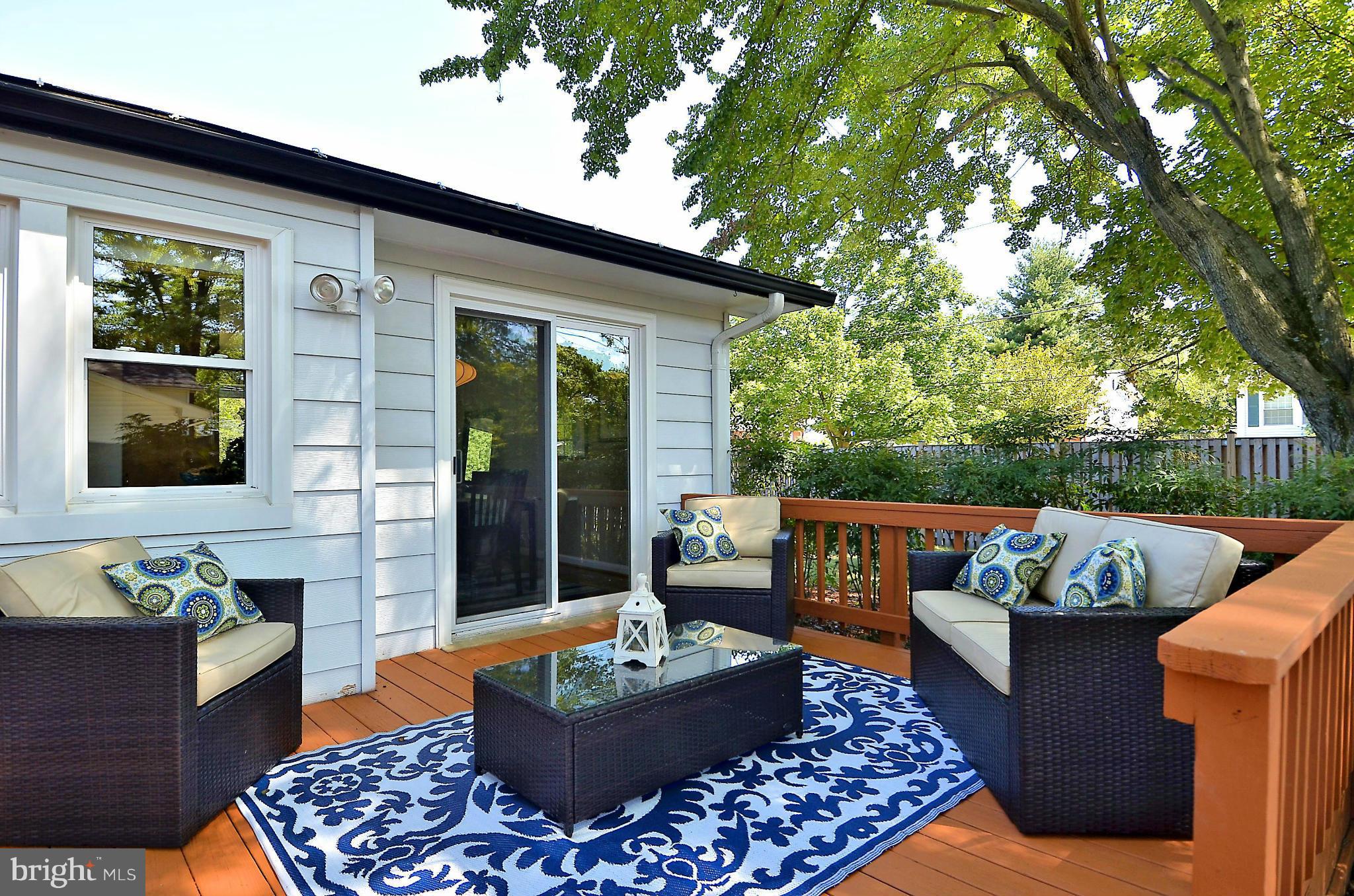 10104 Kohler Road Silver Spring, MD 20902 - Photo 20 of 30 GORGEOUS SETTING ON THIS LARGE DECK UNDER TREES