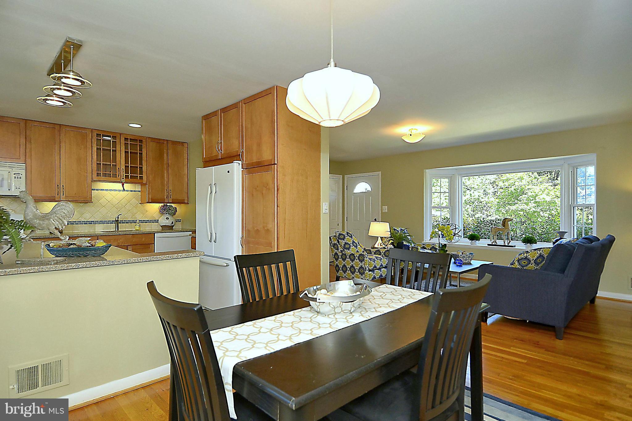 10104 Kohler Road Silver Spring, MD 20902 - Photo 5 of 30 DINING ROOM OPEN TO KITCHEN