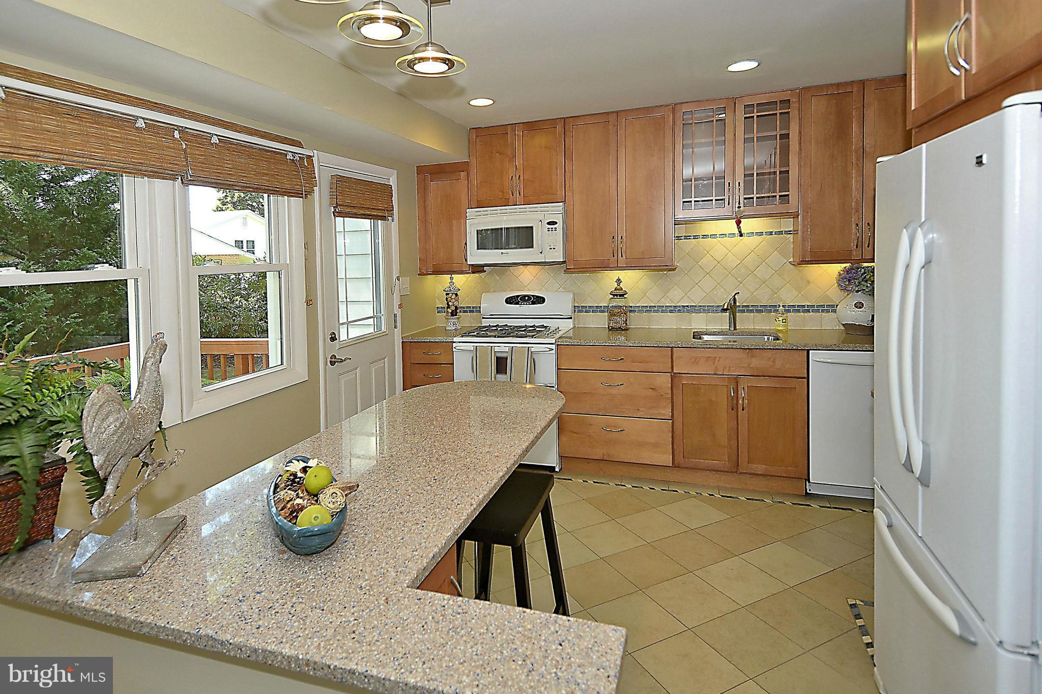 10104 Kohler Road Silver Spring, MD 20902 - Photo 6 of 30 RENOVATED KITCHEN WITH BREAKFAST BAR