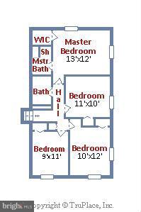 10104 Kohler Road Silver Spring, MD 20902 - Photo 29 of 30 UPPER LEVEL FLOOR PLAN