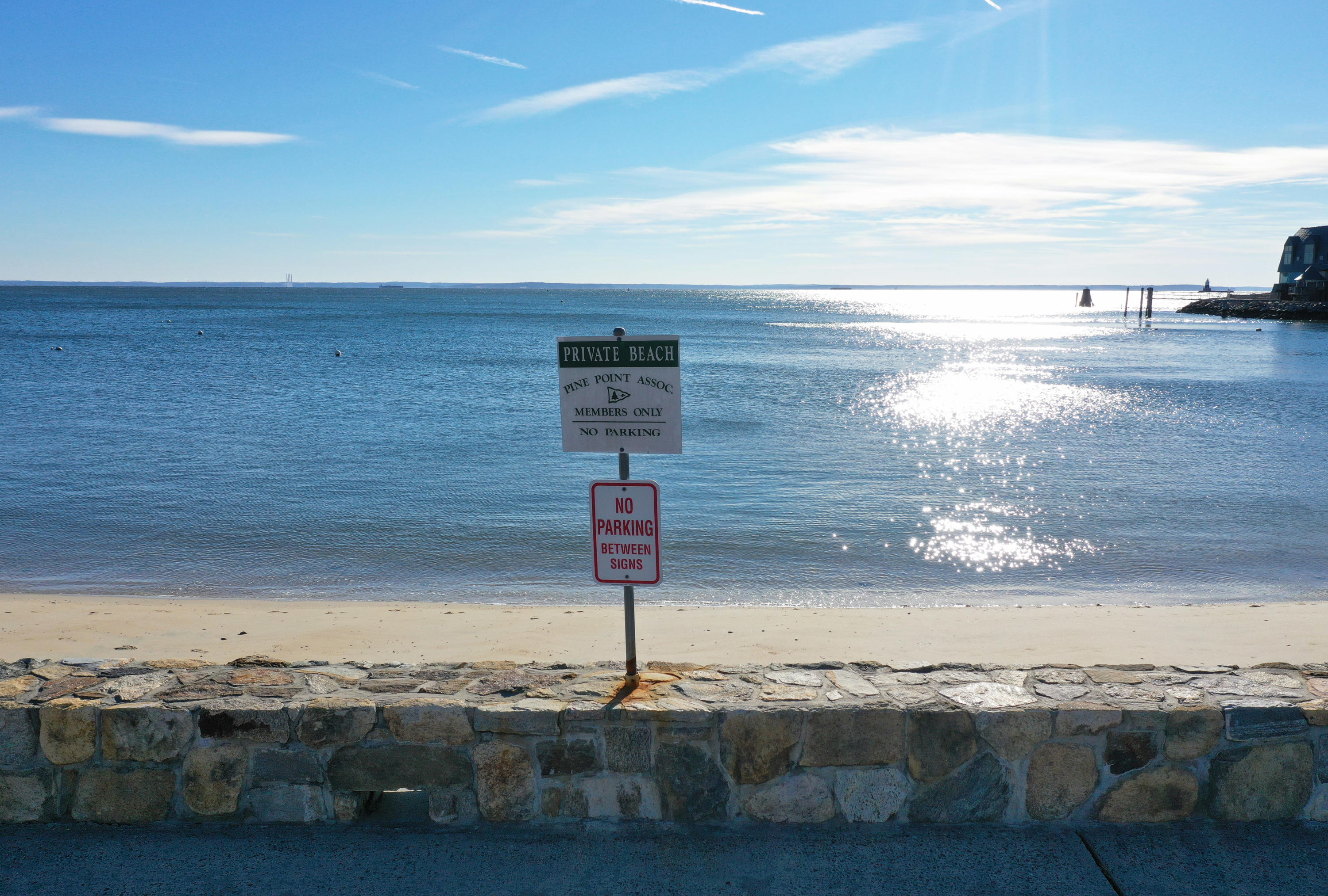 30 Pine Point Road Rowayton, CT 06853 - Photo 4 of 6 a view of a ocean view