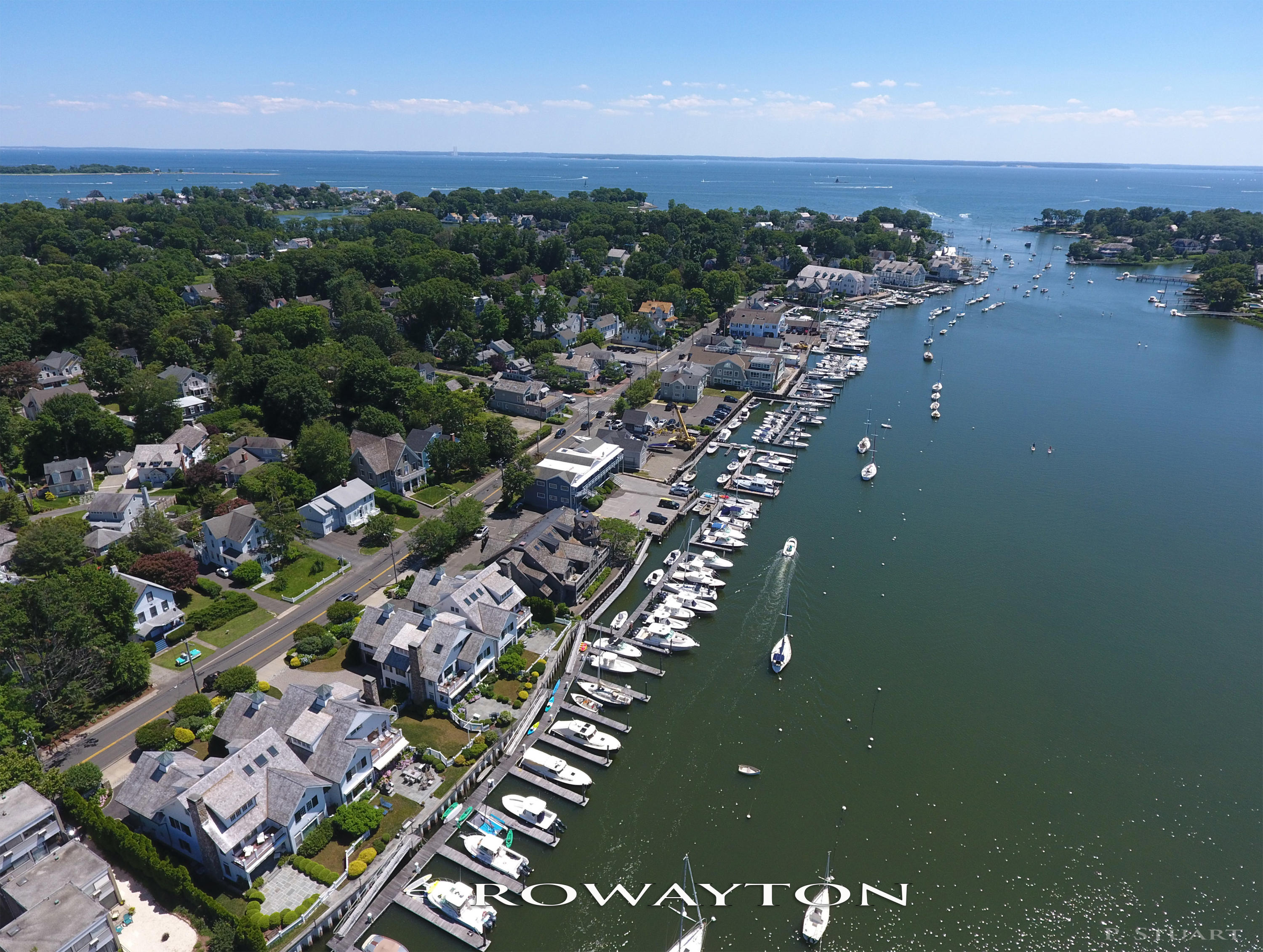 30 Pine Point Road Rowayton, CT 06853 - Photo 5 of 6 an aerial view of a city