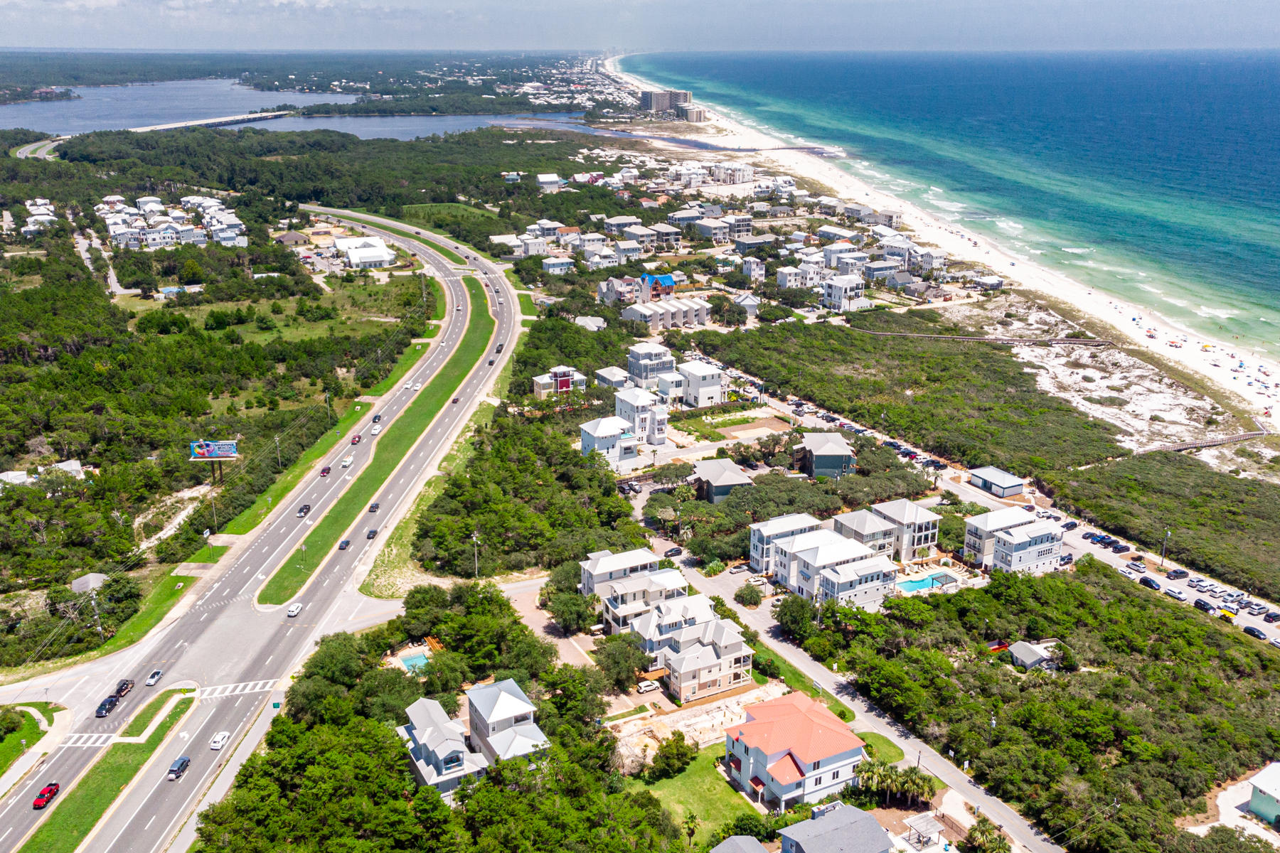 Lot 6 Pompano Pl Inlet Beach Inlet Beach, FL 32461 - Photo 12 of 34 a city view with tall buildings