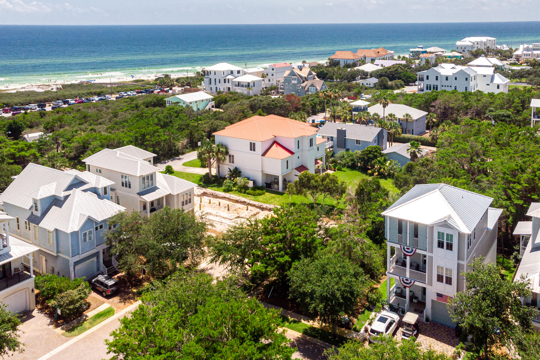 Lot 6 Pompano Pl Inlet Beach Inlet Beach, FL 32461 - Photo 16 of 34 an aerial view of multiple house