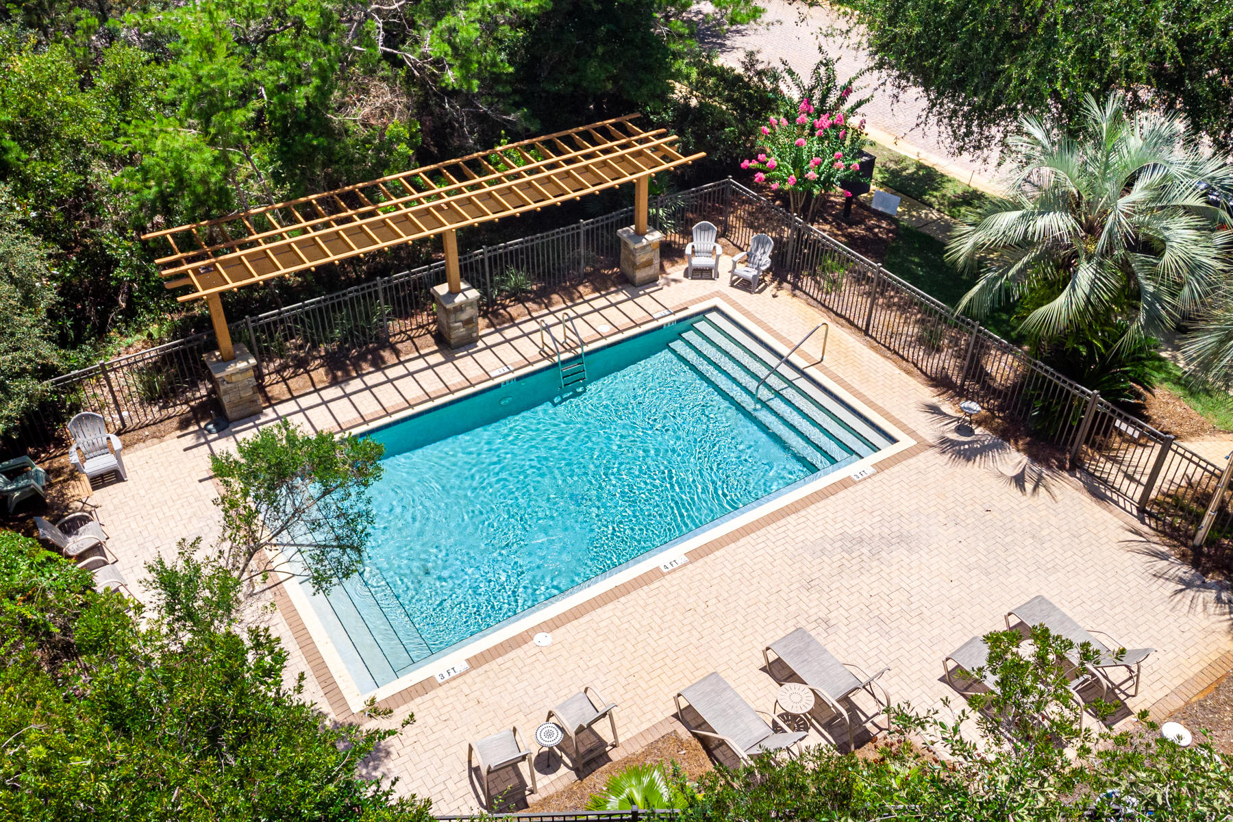 Lot 6 Pompano Pl Inlet Beach Inlet Beach, FL 32461 - Photo 6 of 34 a view of a backyard with plants