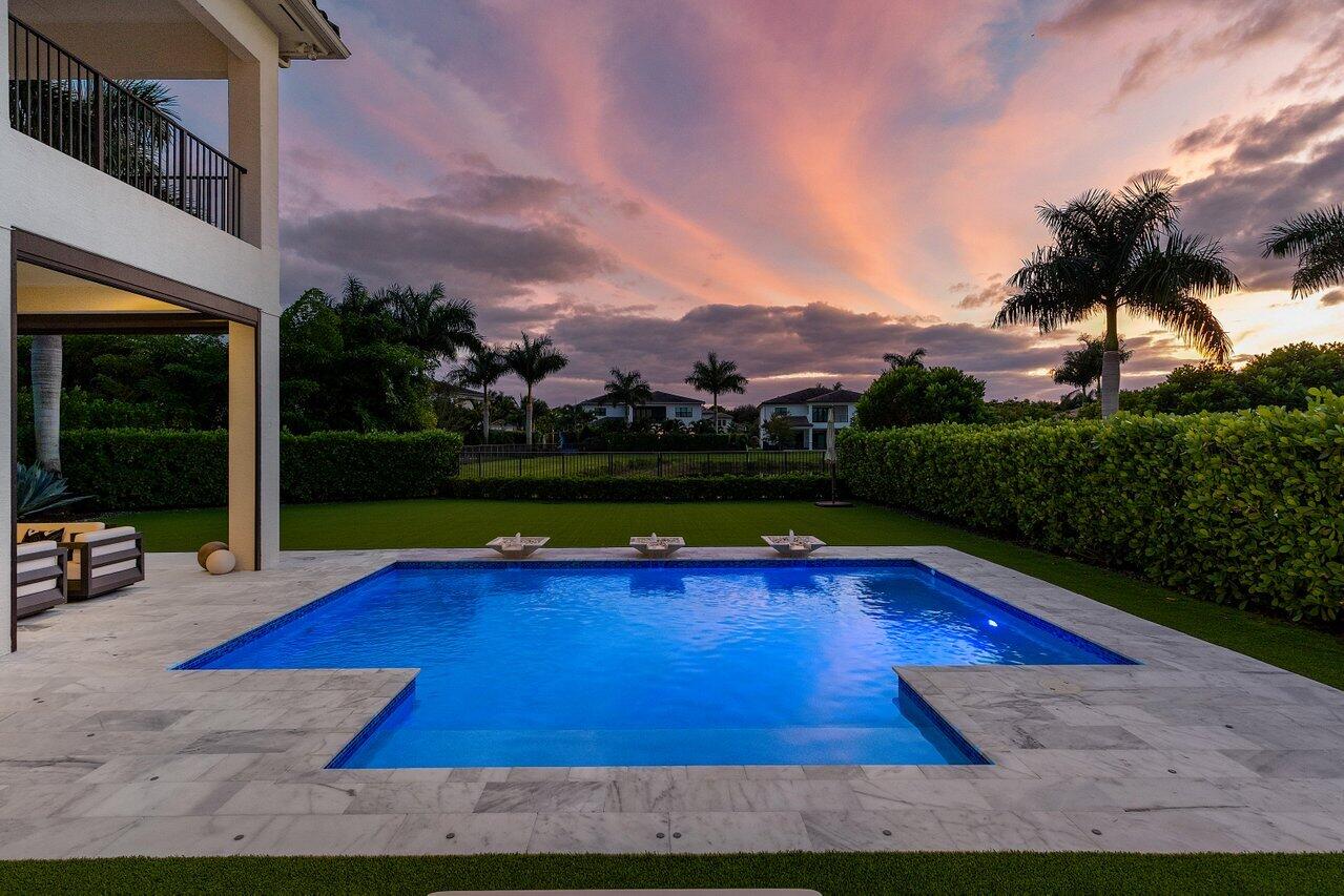 9276 Biaggio Road Boca Raton, FL 33496 - Photo 69 of 70 a view of outdoor space with swimming pool and furniture