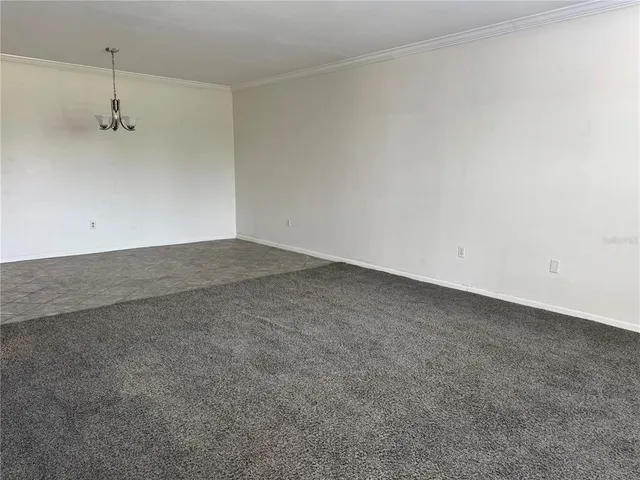 a view of empty room