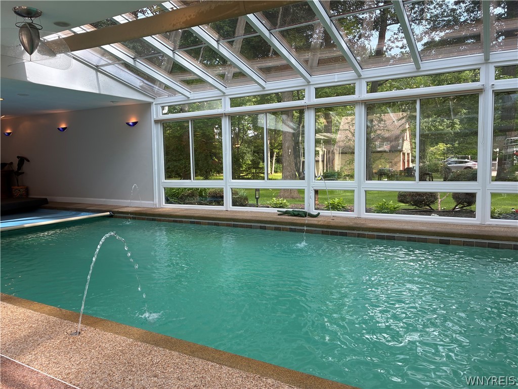 5079 Forest Road Lewiston, NY 14092 - Photo 23 of 50 ADJUSTABLE WATER FEATURE/STEPS/PRIVACY SHADES