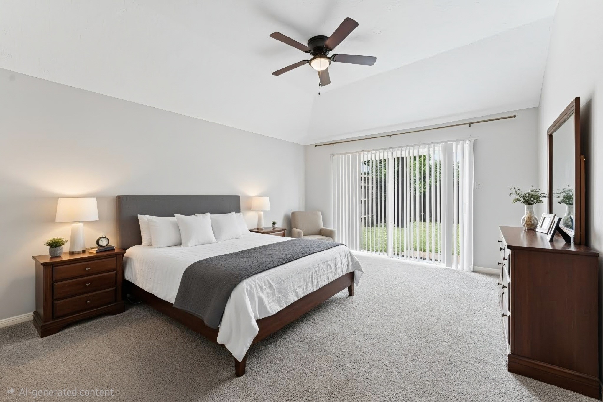 7810 Poitiers Drive Houston, TX 77071 - Photo 13 of 29 Expansive Primary Bedroom with sliding glass doors and spa like primary bathroom!