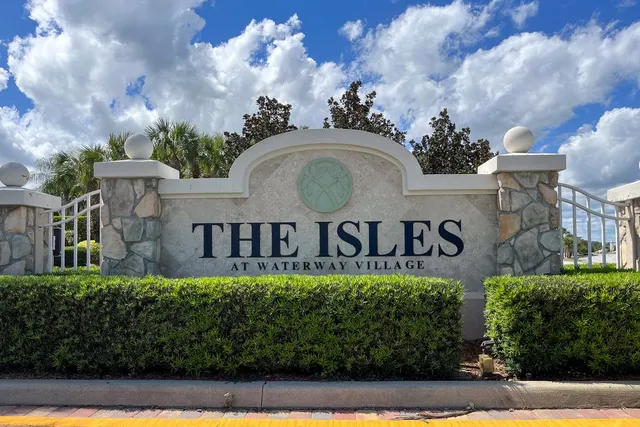 a view of a sign board