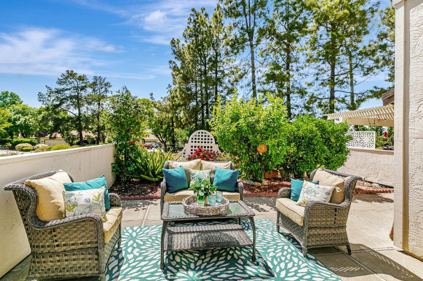 6200 Gerdts Drive San Jose, CA 95135 - Photo 30 of 39 a outdoor living space with furniture and garden view
