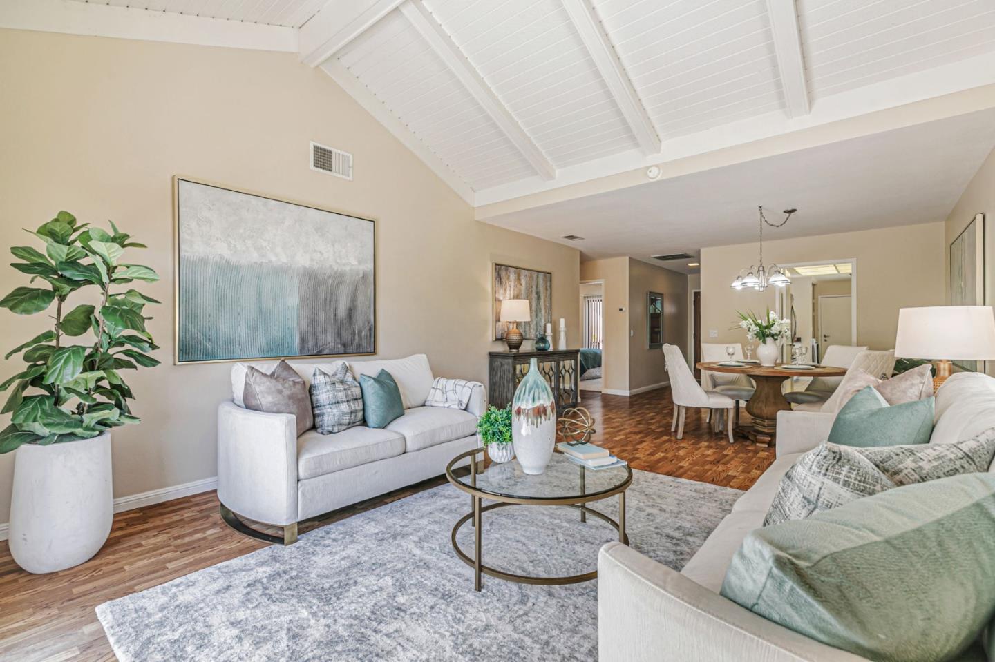 6200 Gerdts Drive San Jose, CA 95135 - Photo 3 of 39 a living room with furniture potted plant and a rug