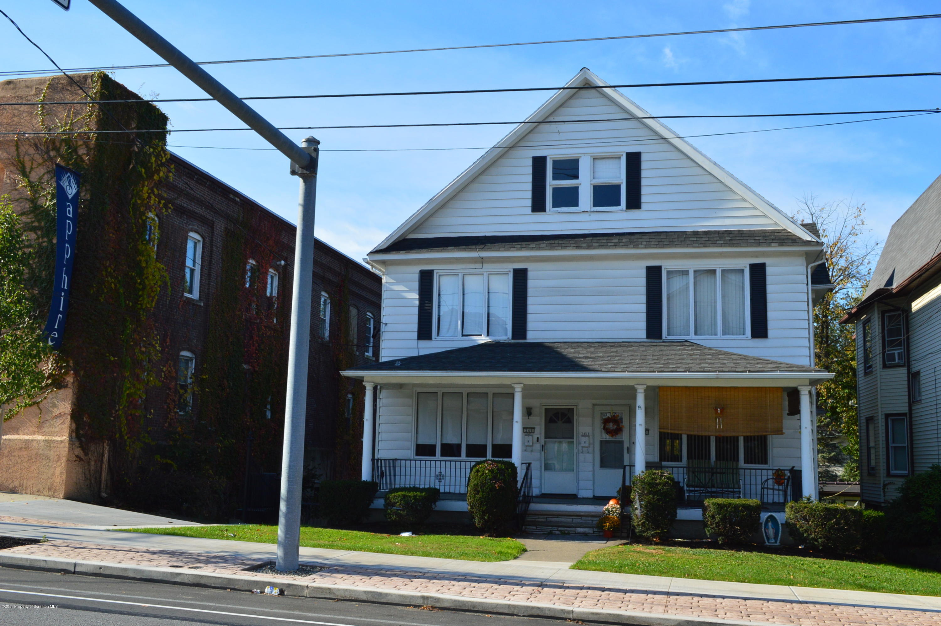 245 South Main Street Pittston, PA 18640 - Photo 1 of 2 a front view of a house