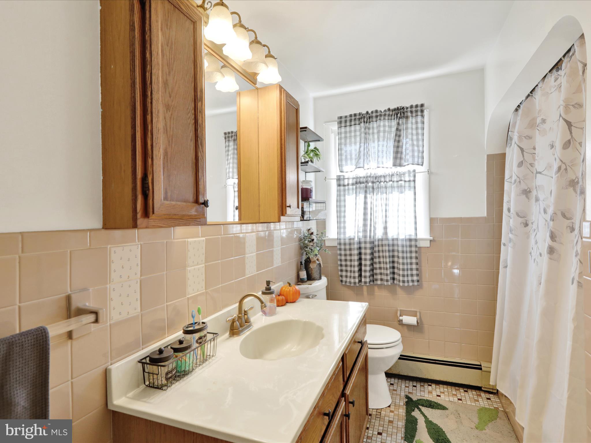 3908 Reading Crest Avenue Reading, PA 19605 - Photo 17 of 34 a bathroom with a sink and a mirror