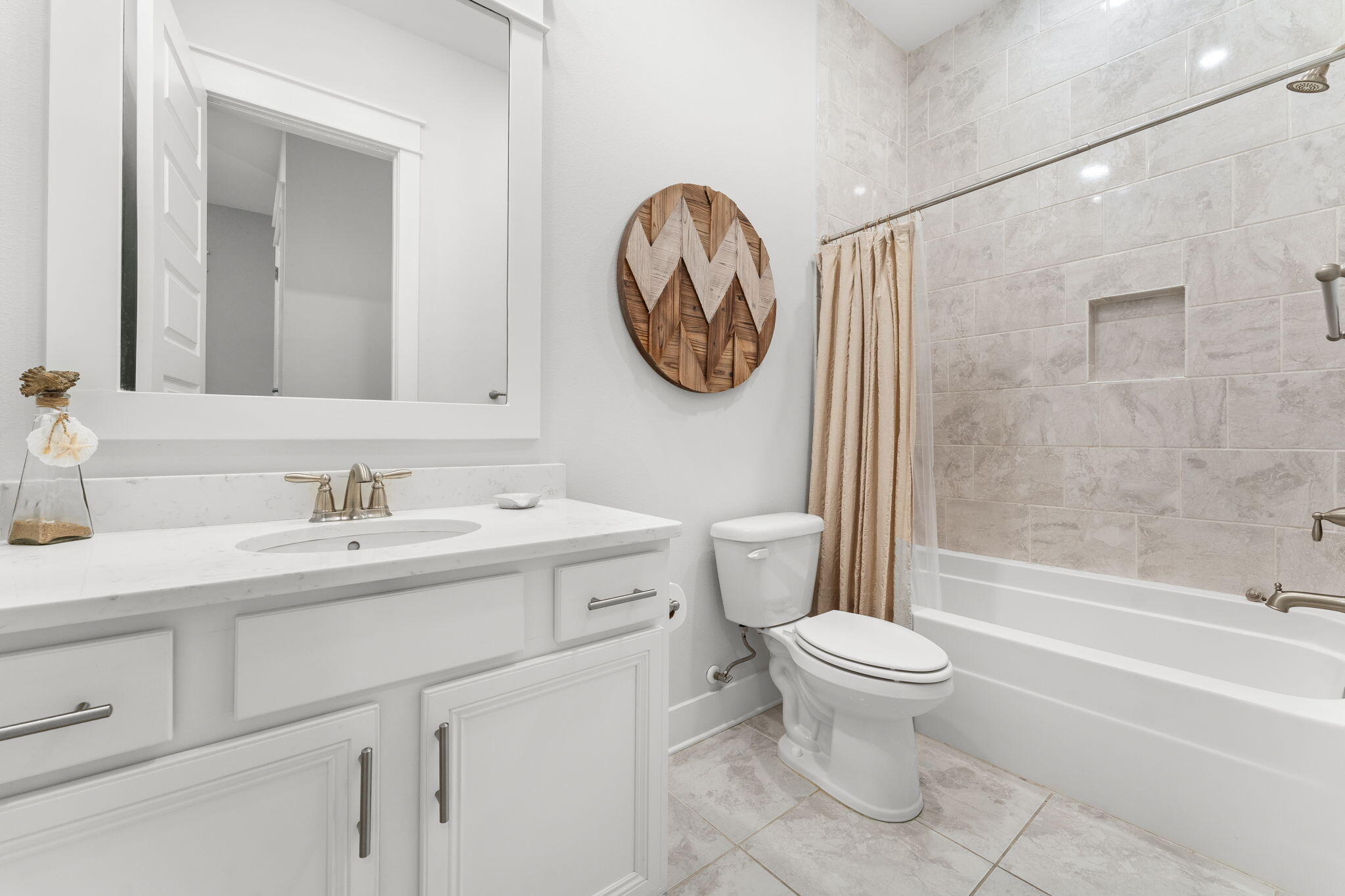 Undisclosed Address Inlet Beach, FL 32461 - Photo 17 of 44 a bathroom with a toilet a sink and a bathtub