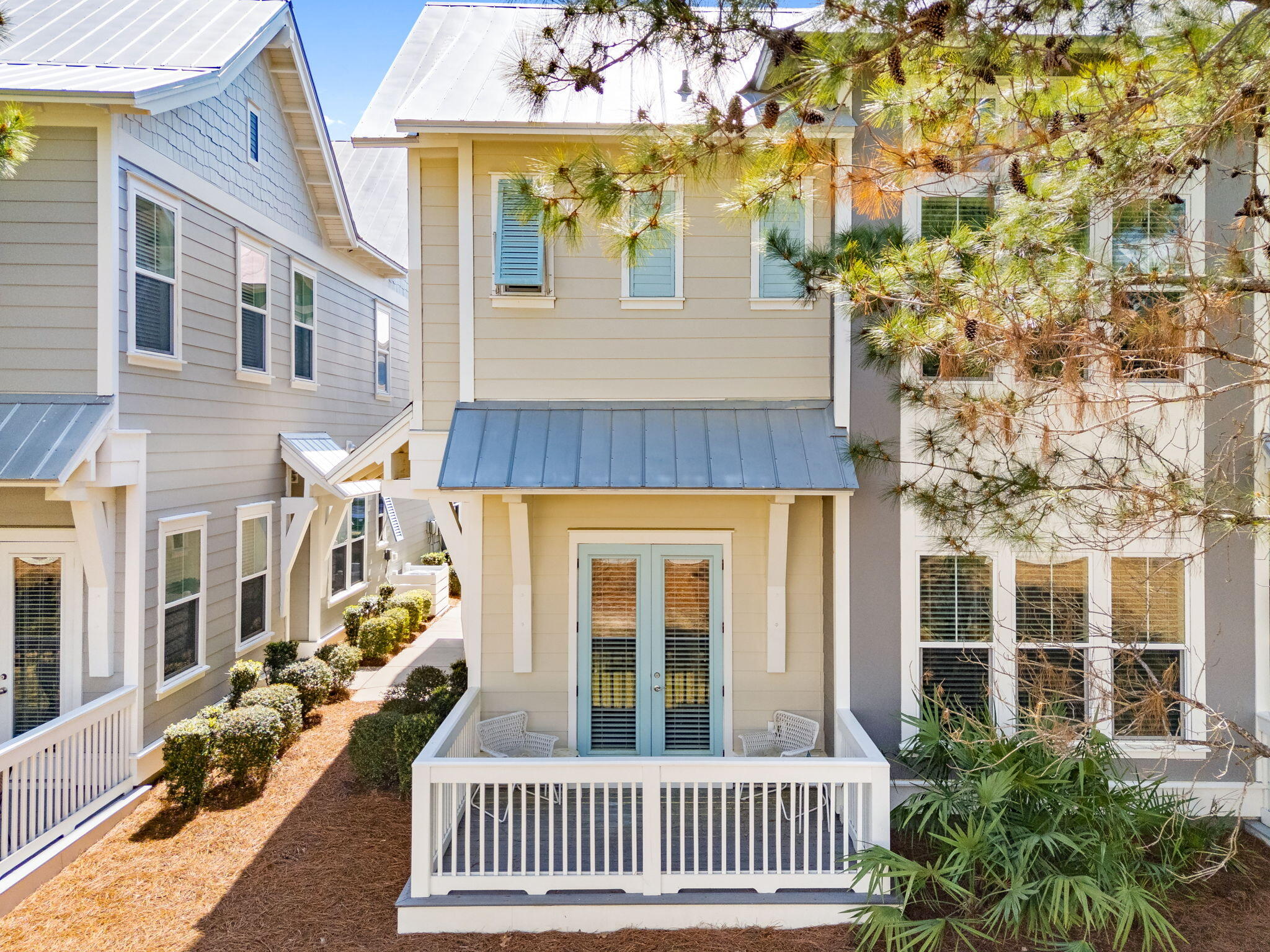 Undisclosed Address Inlet Beach, FL 32461 - Photo 41 of 44 front view of a house with a porch