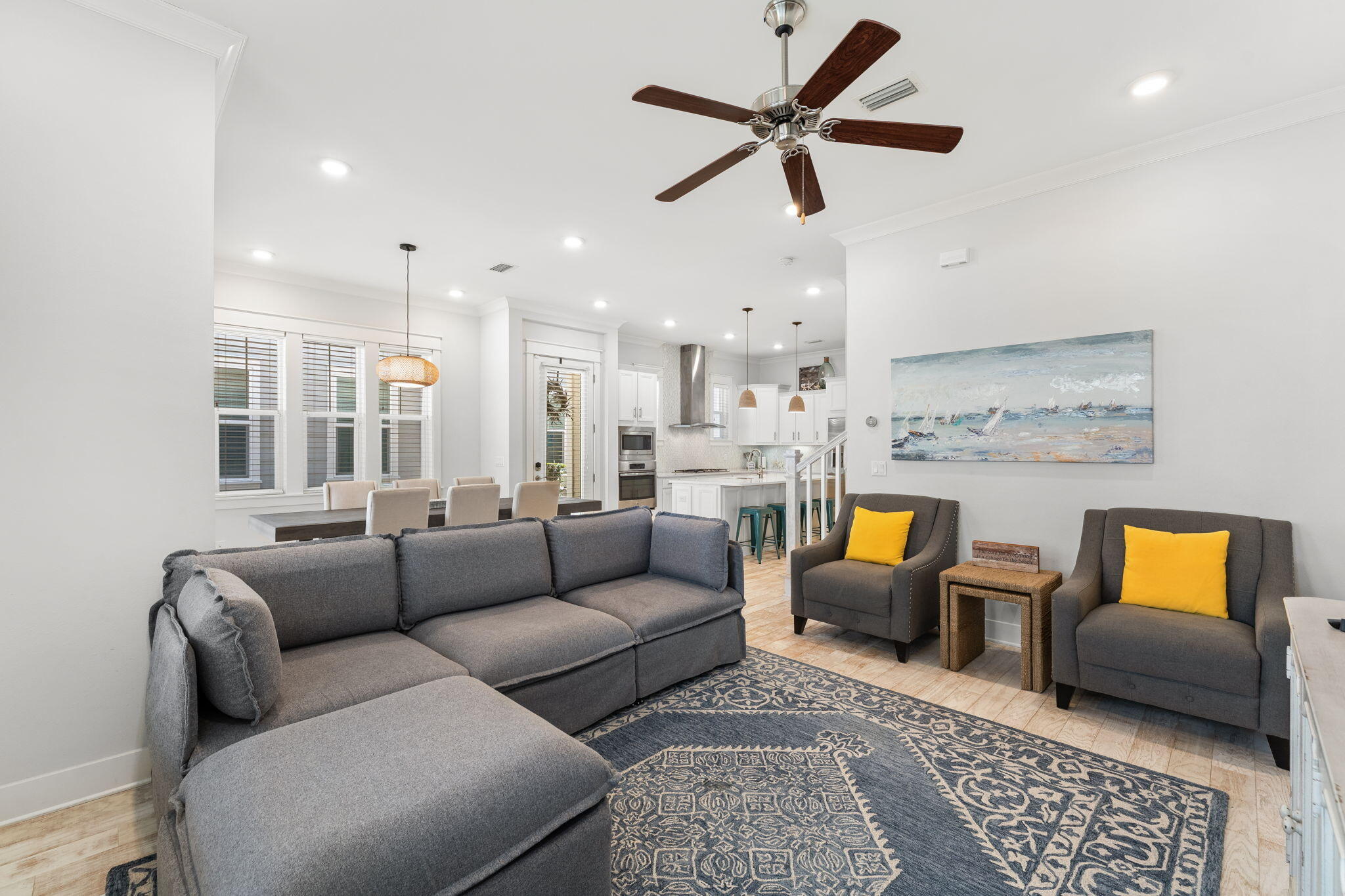 Undisclosed Address Inlet Beach, FL 32461 - Photo 6 of 44 a living room with furniture and a rug