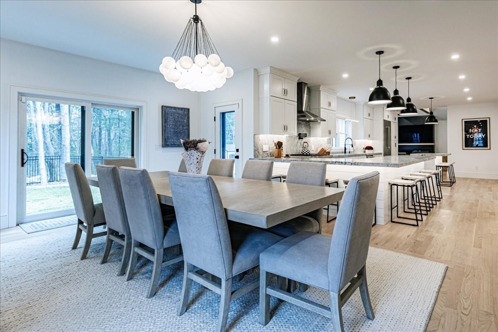 5 Brookside Lane Burlington, MA 01803 - Photo 13 of 42 a view of a dining room and livingroom view