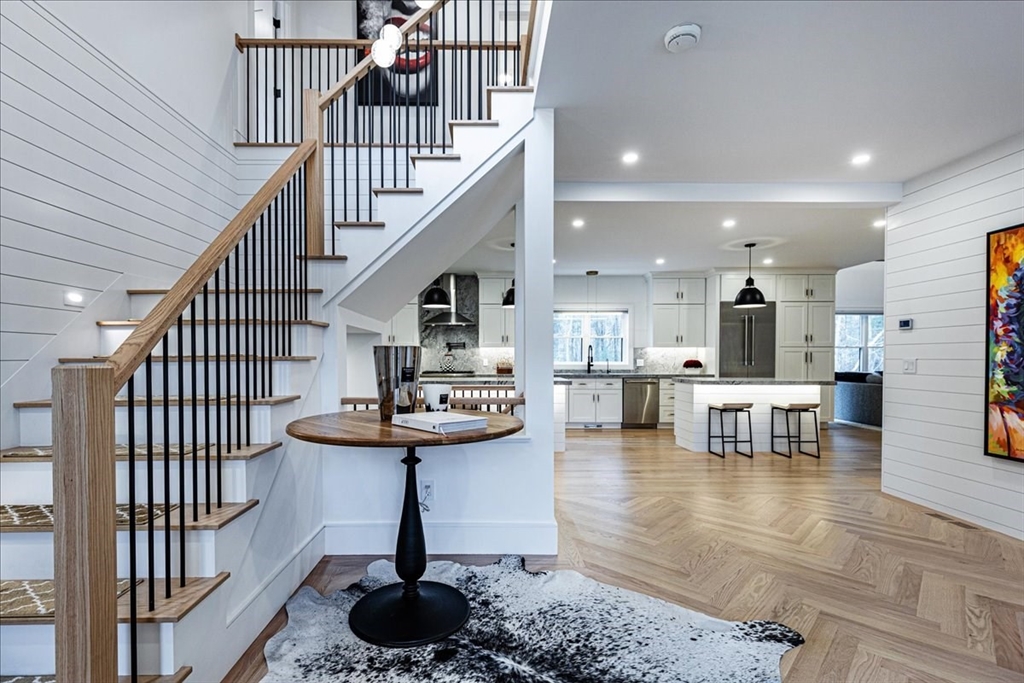 5 Brookside Lane Burlington, MA 01803 - Photo 4 of 42 a view of kitchen with furniture and wooden floor