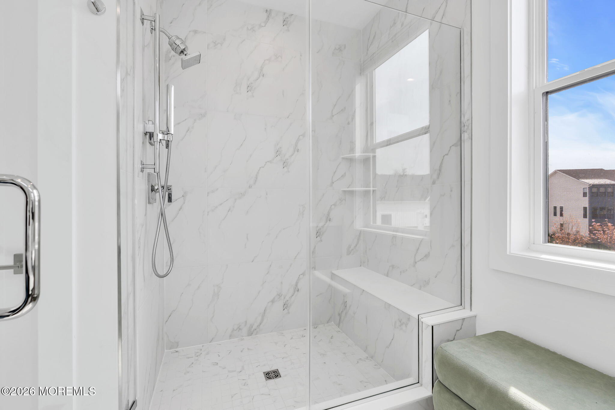 2 Valiant Court Middletown, NJ 07748 - Photo 81 of 95 a bathroom with a glass shower door