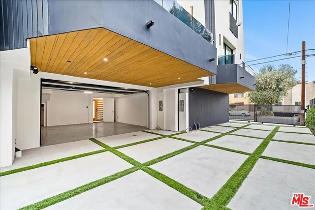 a house with a outdoor space