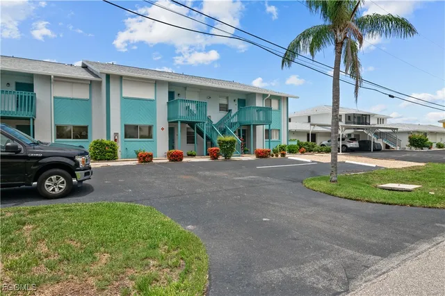 a view of a house with a patio
