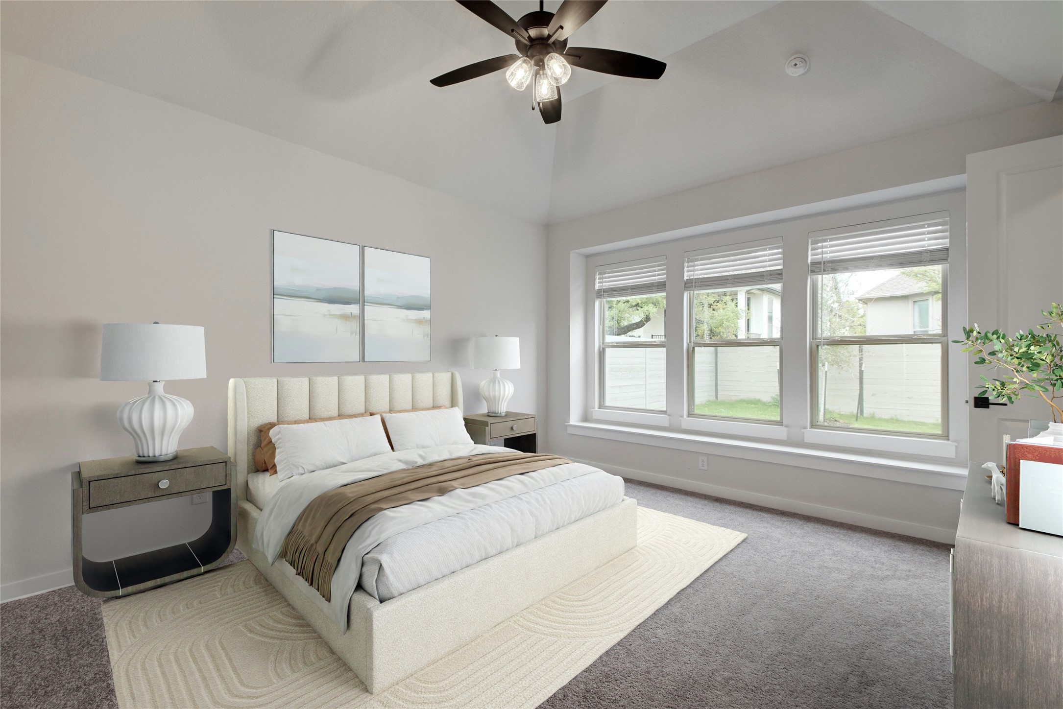 633 Pecan Bottom Trail Georgetown, TX 78628 - Photo 19 of 38 Virtually Staged Bedroom.