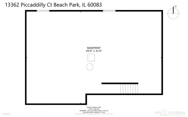 $284,750 | 13362 Piccaddilly Court, Beach Park, IL 60083