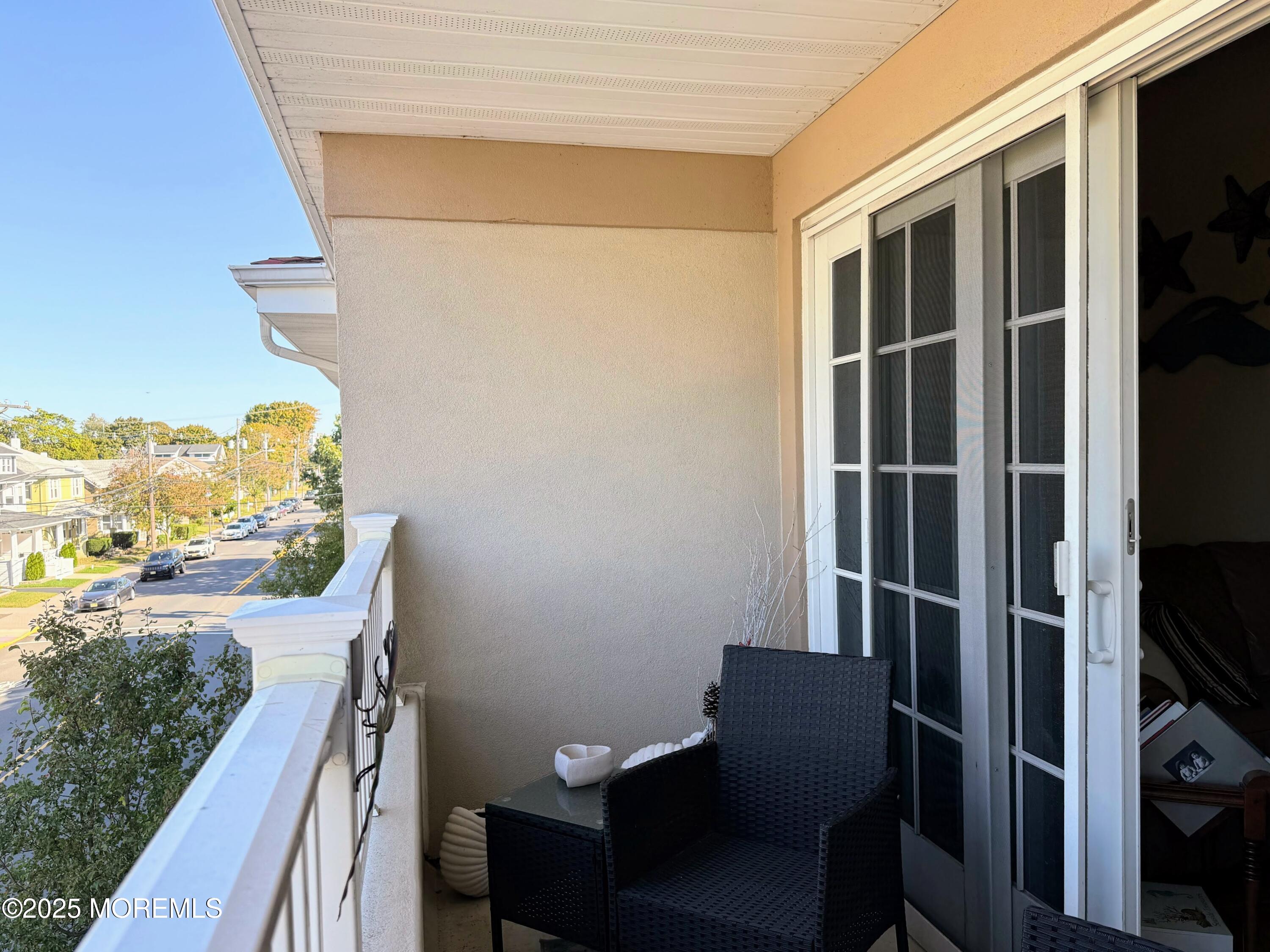 2 Main Street, Unit 308 Bradley Beach, NJ 07720 - Photo 14 of 31 a view of chair in the balcony