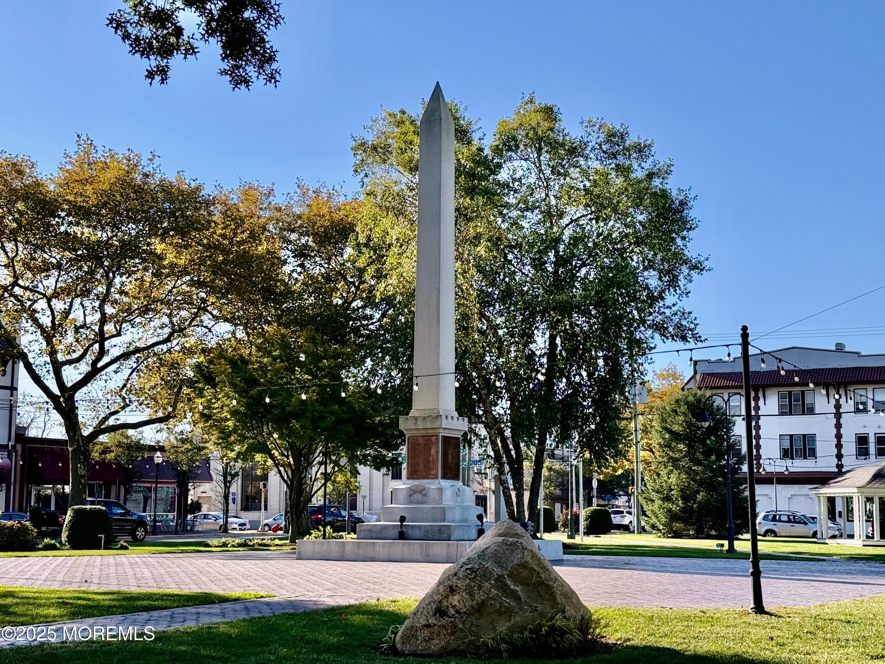 2 Main Street, Unit 308 Bradley Beach, NJ 07720 - Photo 26 of 31 a view of outdoor space with garden and trees