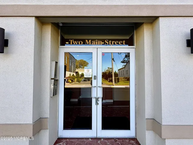 a view of front door