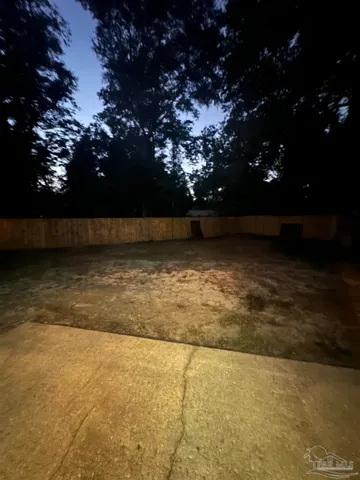 a view of an outdoor space and yard