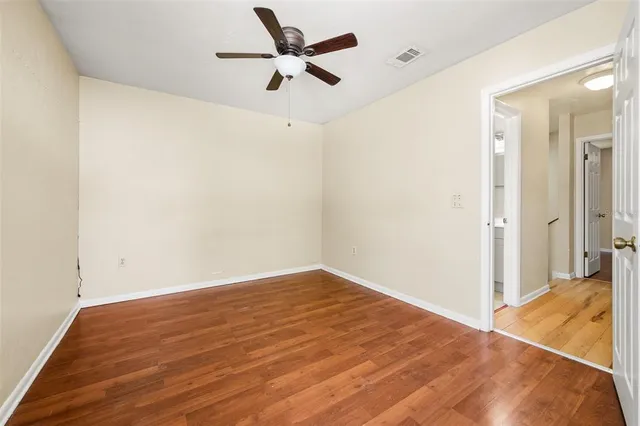 a porch with seating space and yard