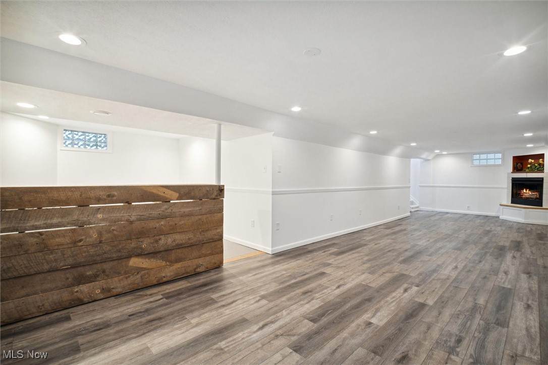 5153 Massillon Road Green, OH 44720 - Photo 21 of 36 Laminate flooring to recreation room