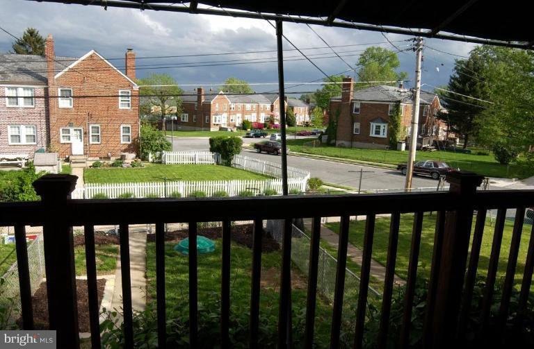 403 Greenlow Road Catonsville, MD 21228 - Photo 24 of 26 a view of a porch with a yard